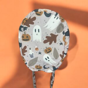 Calabazas fantasmas gris